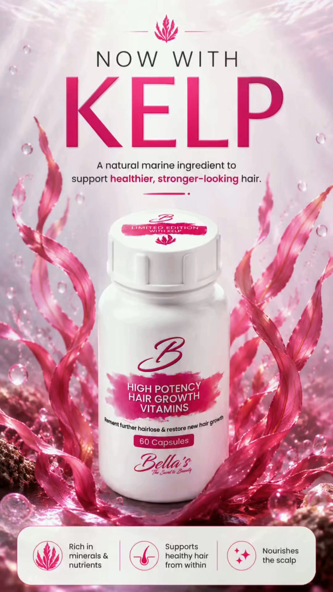 Bella's Beauty & Holly's Hair Growth Products South Africa Facebook ad: What happens when you put nature’s goodness into…