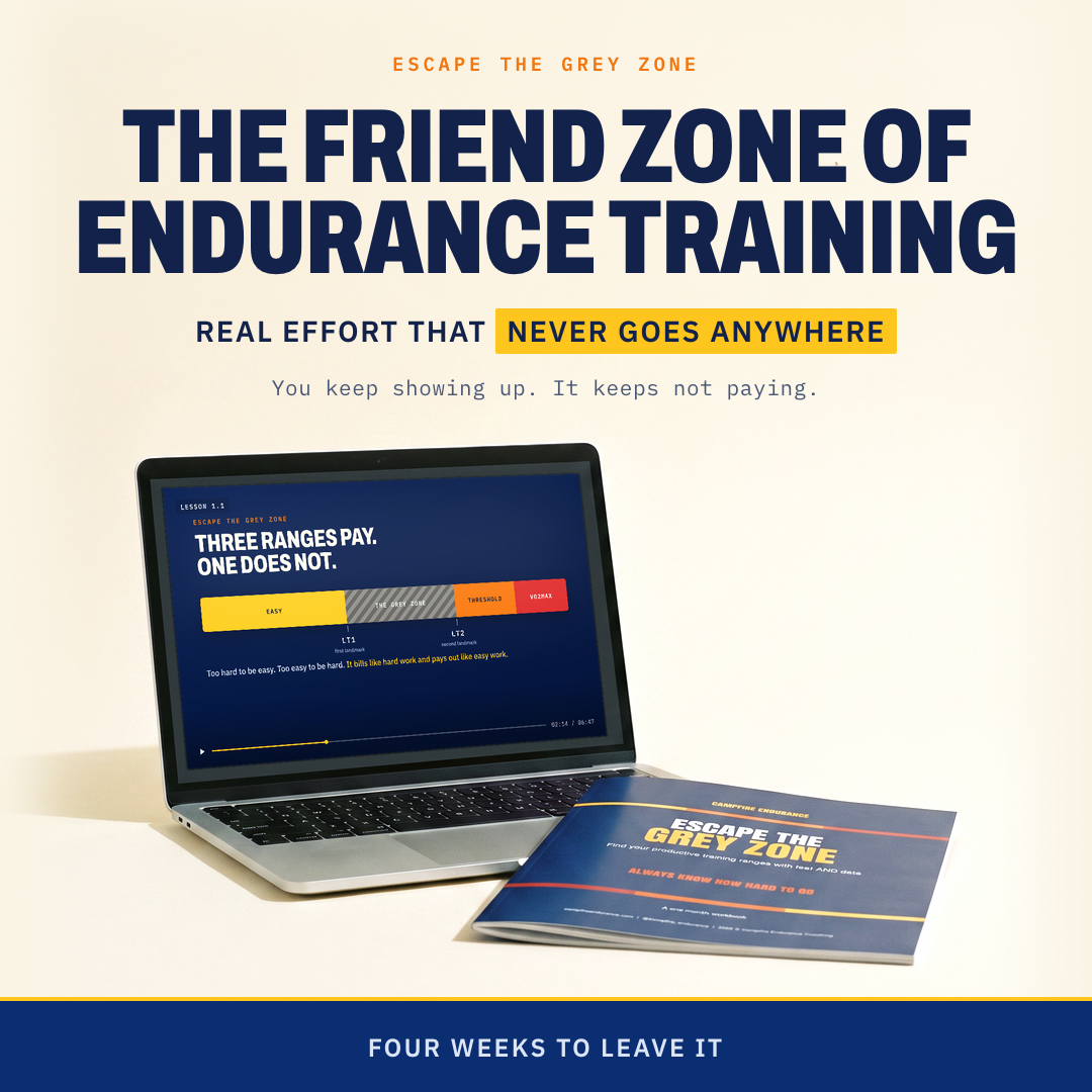 Campfire Endurance Coaching Facebook ad