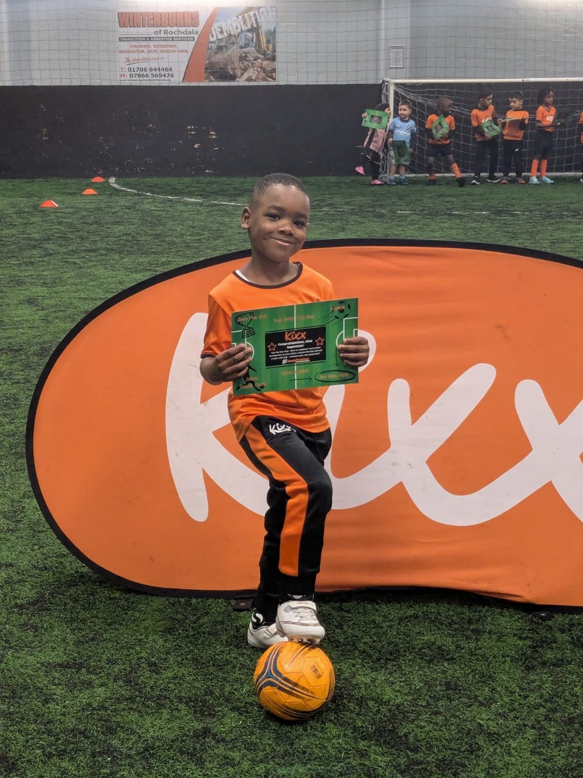 Kixx Rochdale Facebook ad: Football Academy for Kids | Kixx