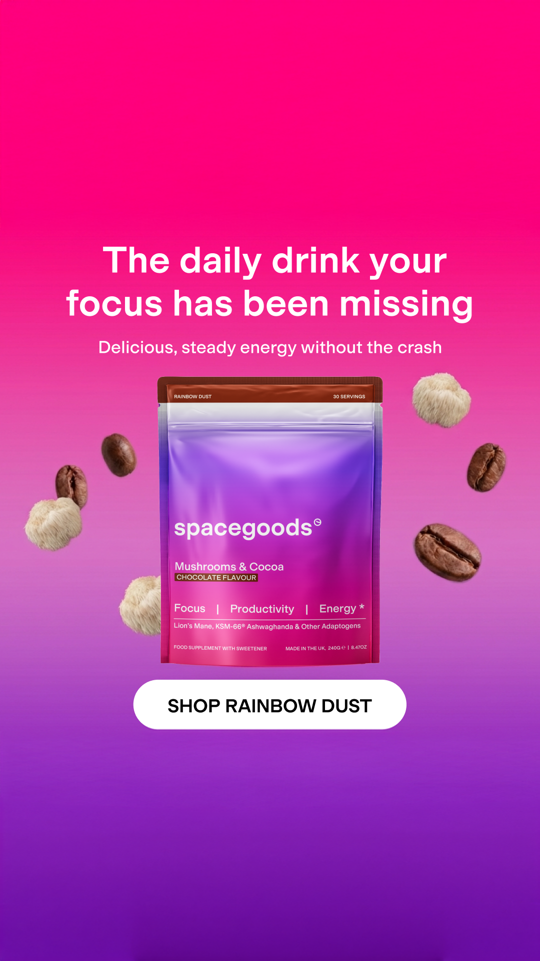 Spacegoods Facebook ad