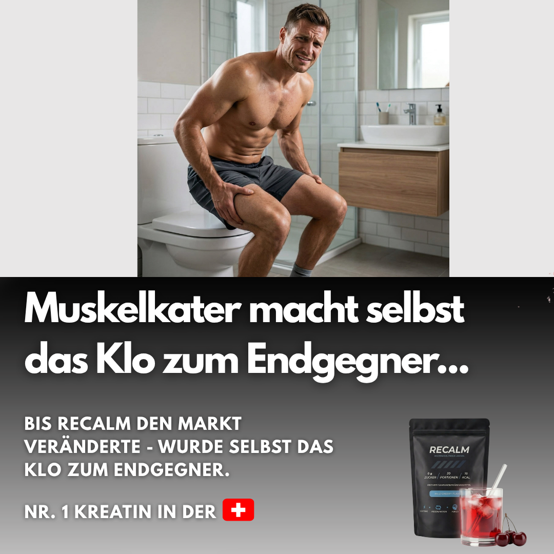 Recalm Facebook ad: Kaufe 3 + 1 Gratis - bis Sonntag