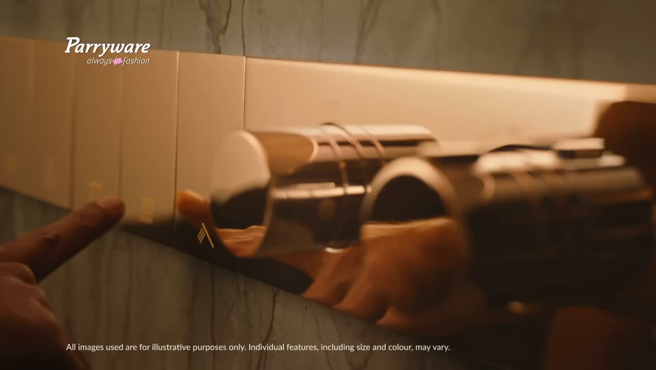 Parryware India Facebook ad: Turn every shower into a refreshing ritual.