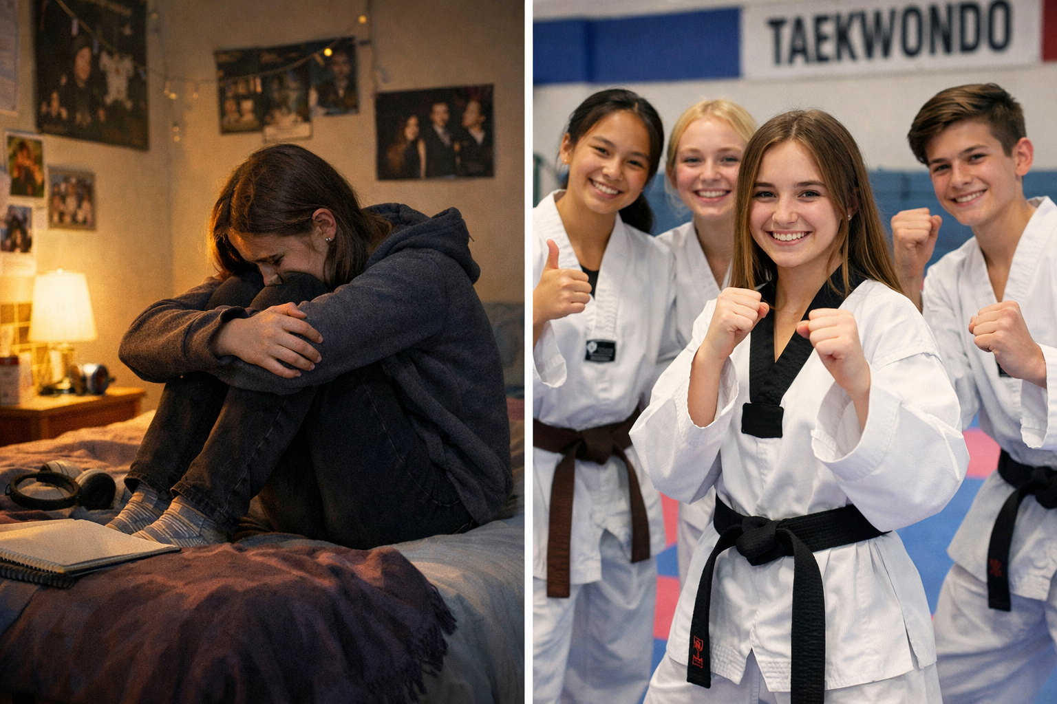 XS Taekwon-do Facebook ad from Mar 5, 2026