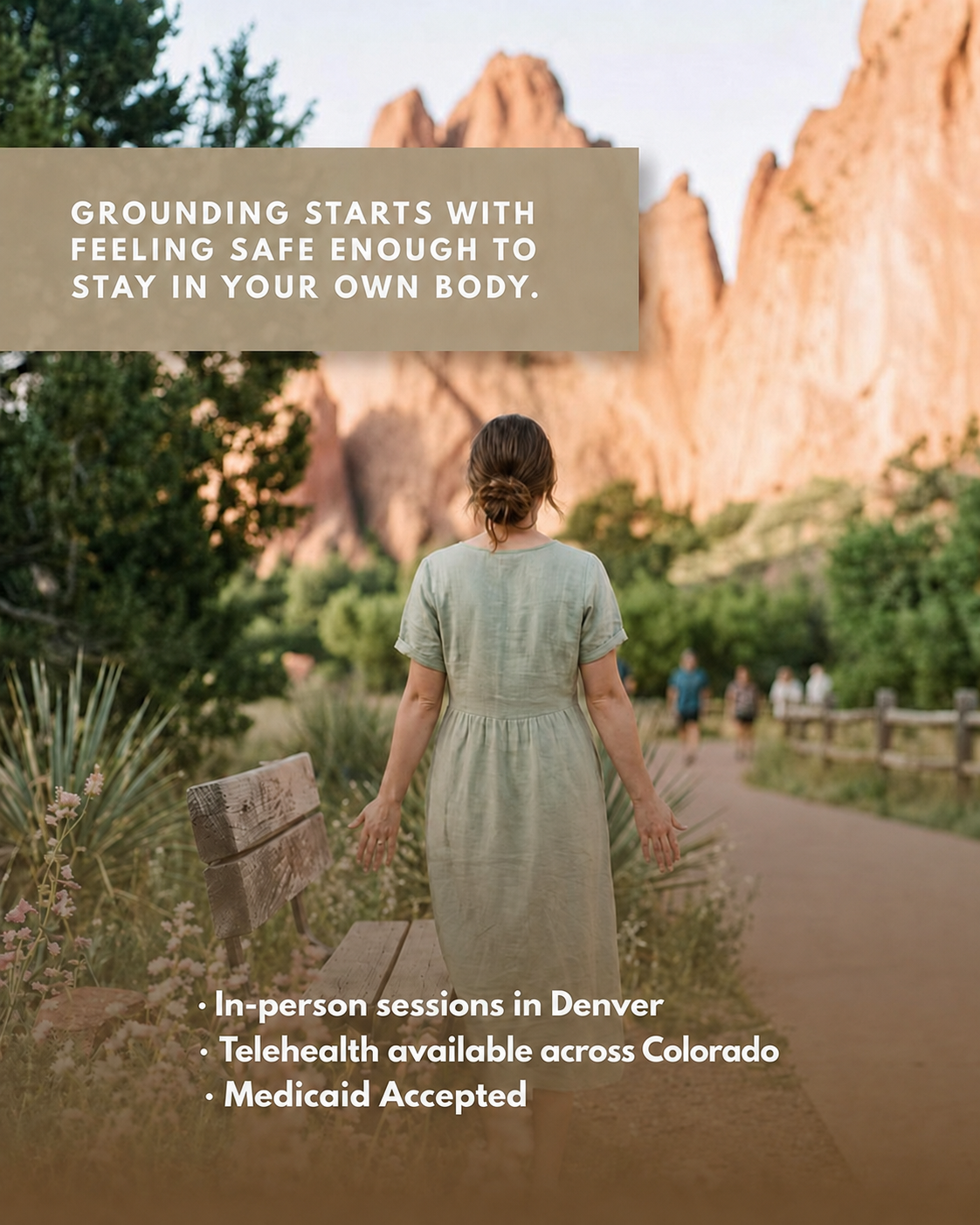 Rooted Rhythm Therapy and Parent Coaching Facebook ad: You've spent so long taking care of everyone. It's your…
