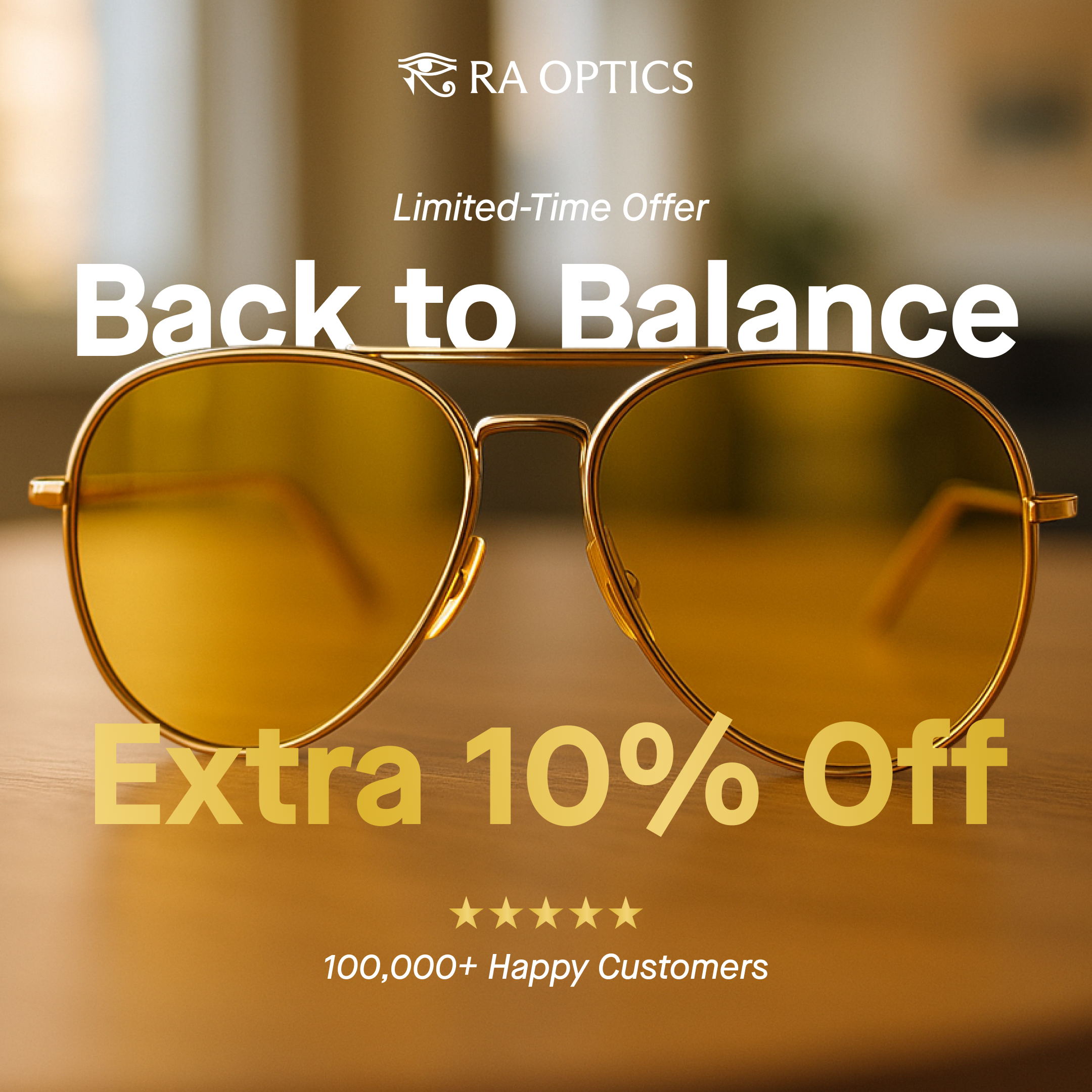 Ra Optics Facebook ad