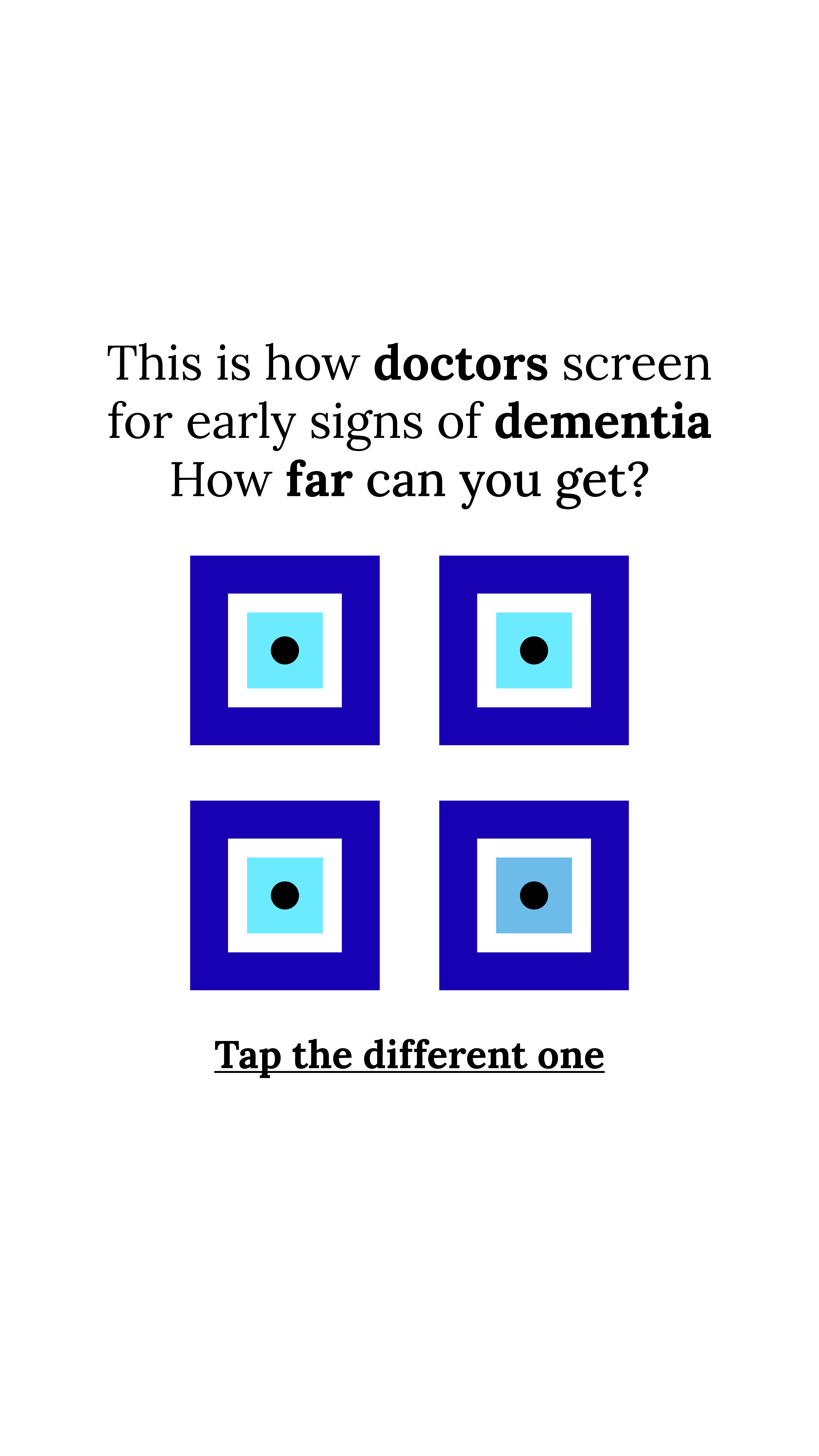 Brain Health Check Facebook ad
