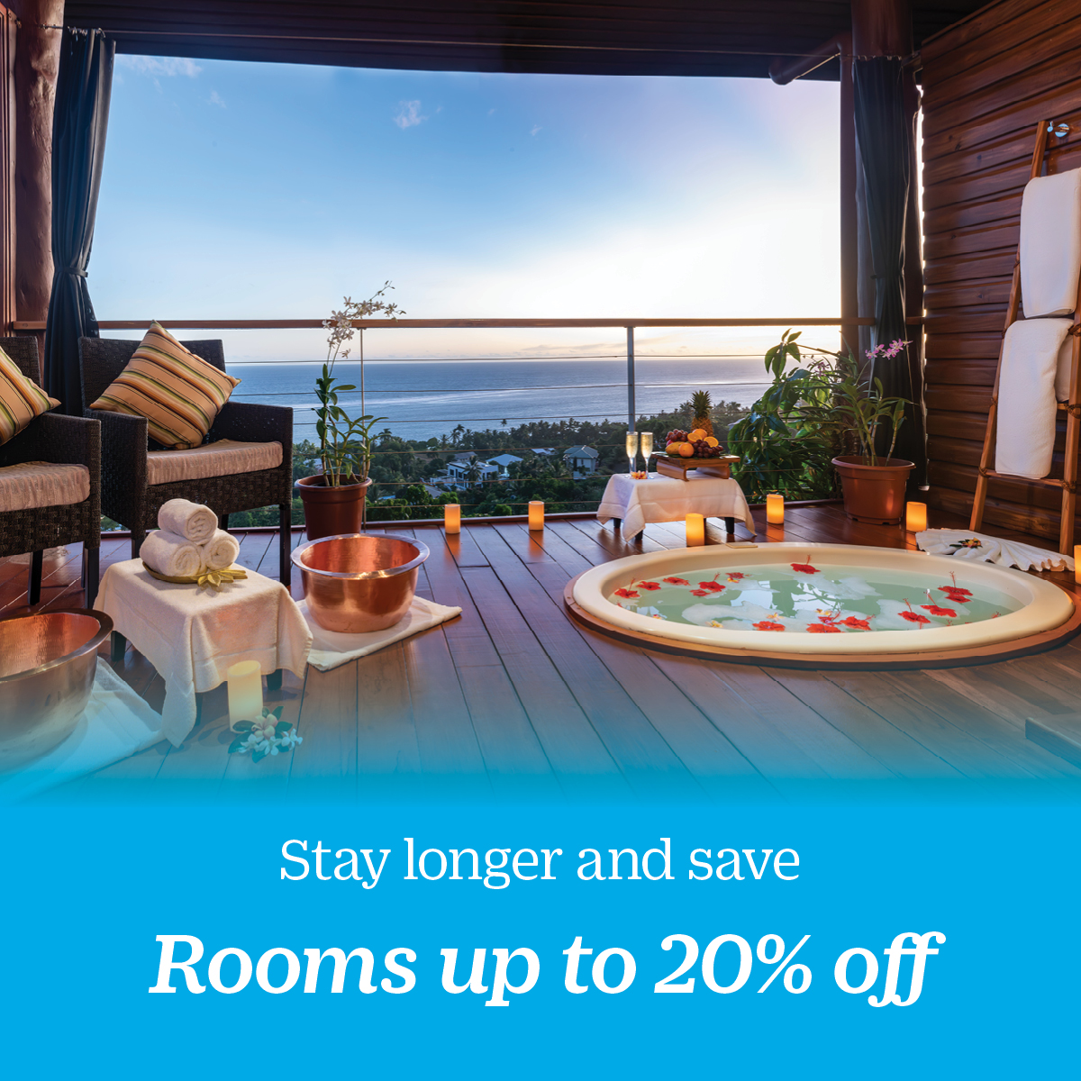 OUTRIGGER Fiji Beach Resort Facebook ad from May 5, 2026