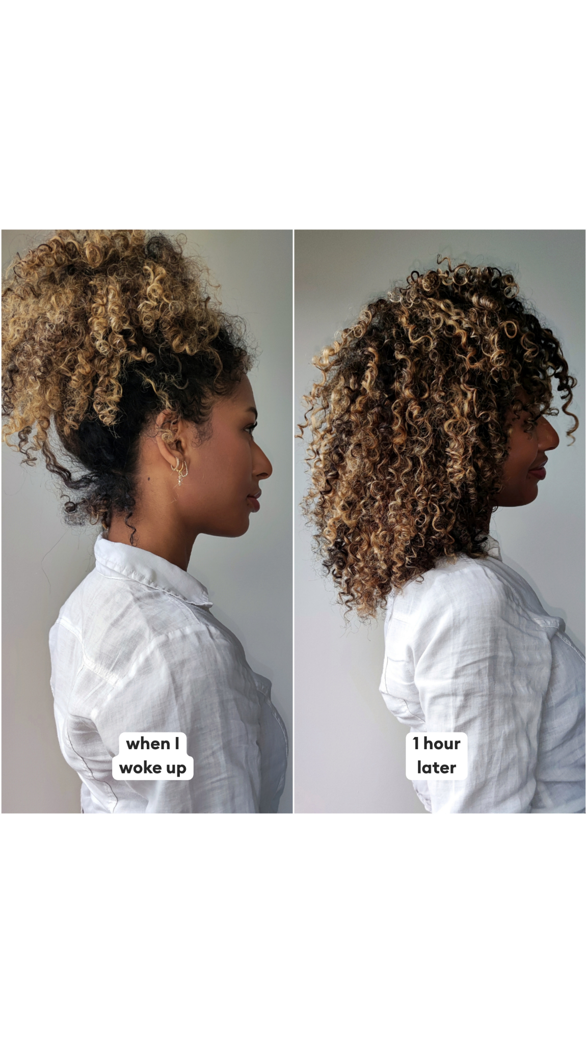 Flora & Curl Haircare Facebook ad