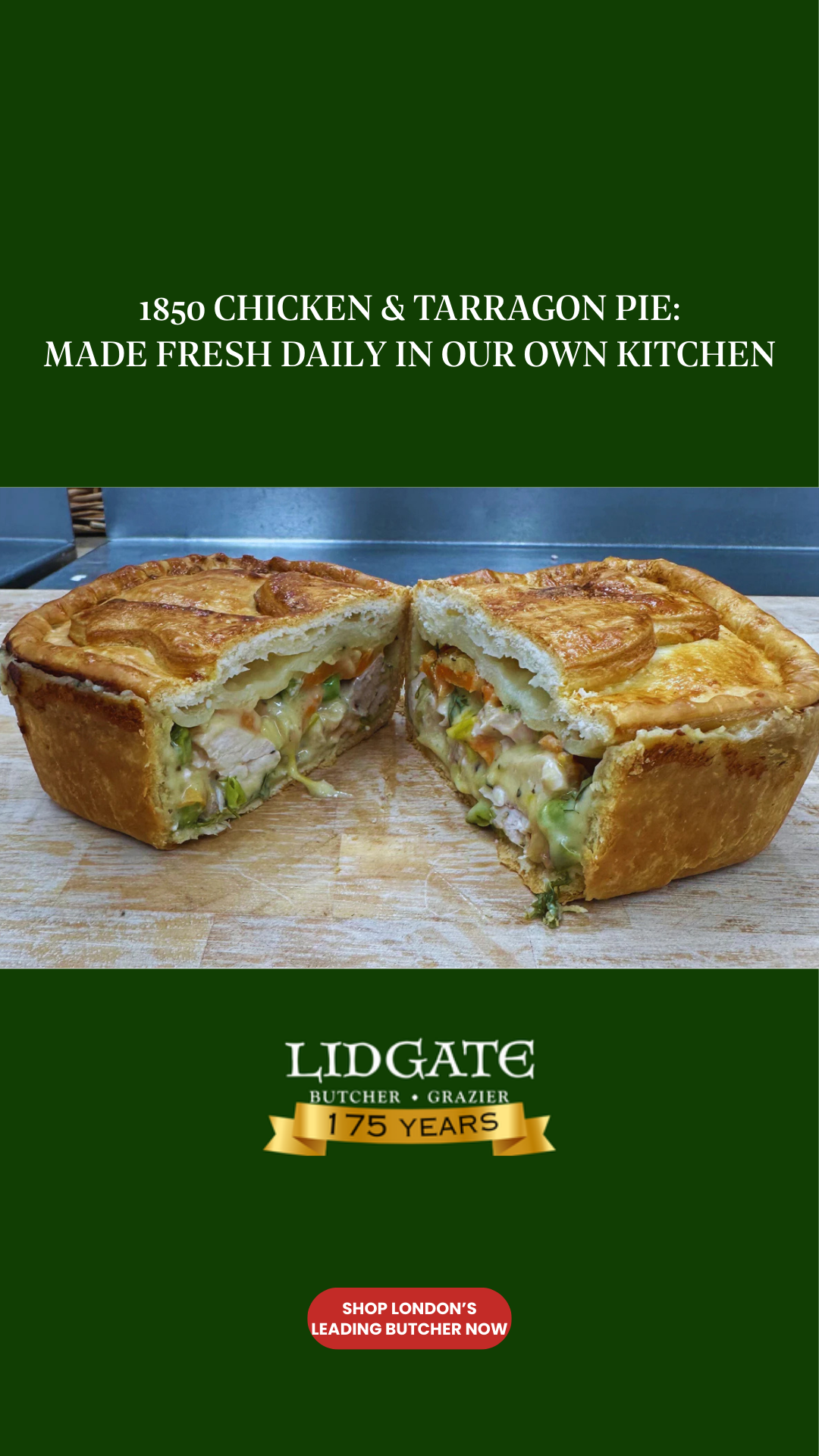 Lidgates Butchers Facebook ad