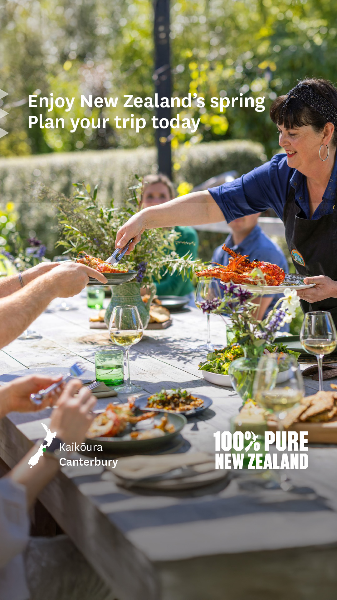 100% Pure New Zealand Facebook ad