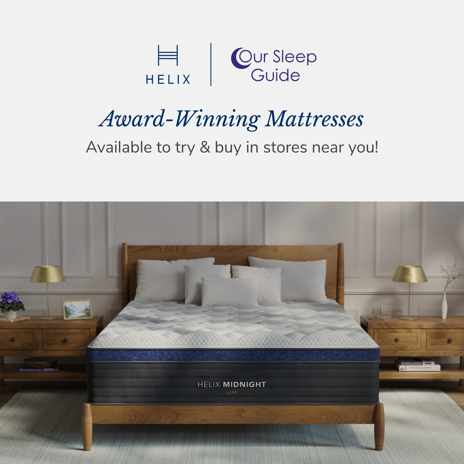 Helix Sleep Facebook ad