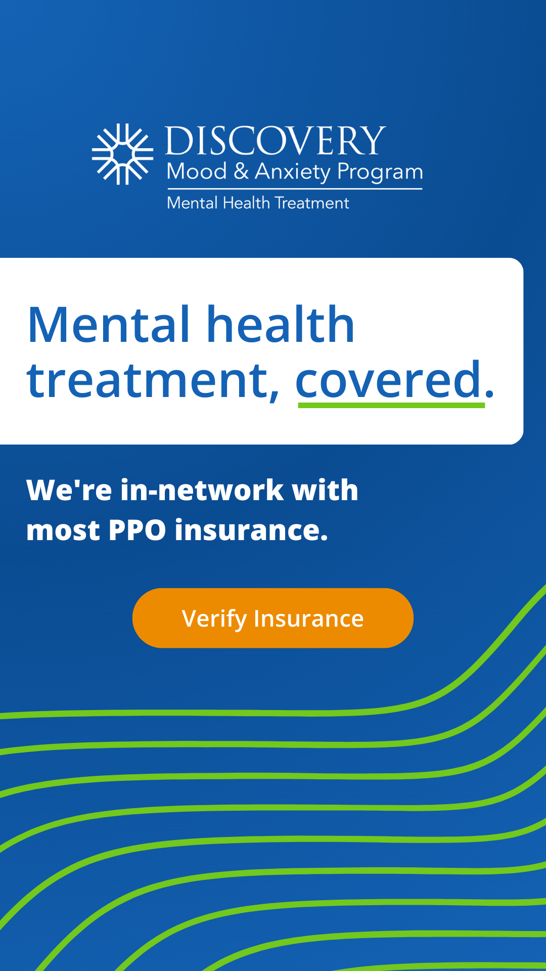 Discovery Mood & Anxiety Program Facebook ad from Jan 13, 2026