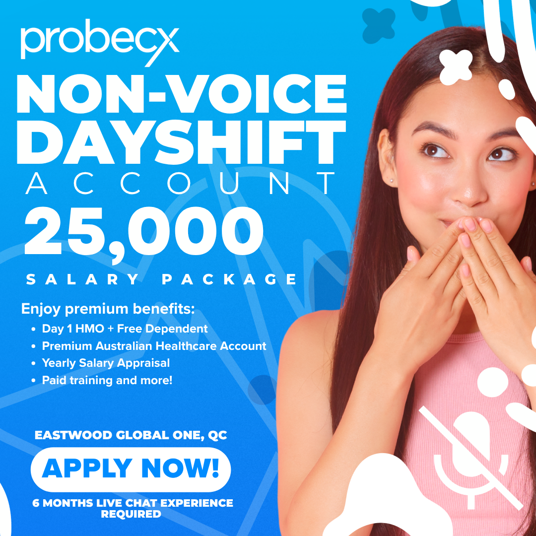 Probe CX Philippines Facebook ad