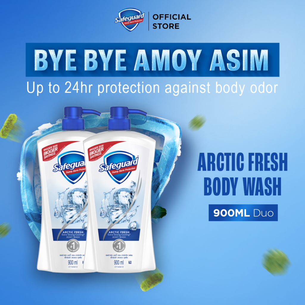 Safeguard Philippines Facebook ad: Safeguard Body Wash delivers trusted germ protection with…
