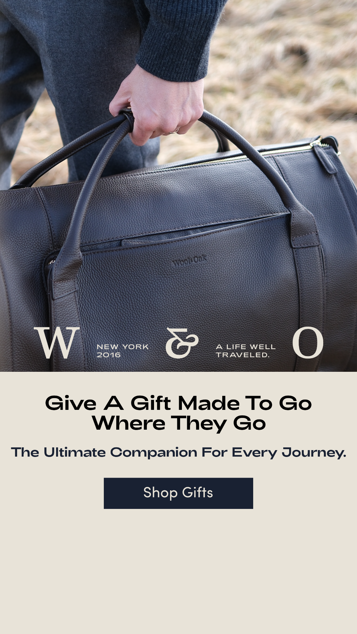 Wool & Oak Facebook ad