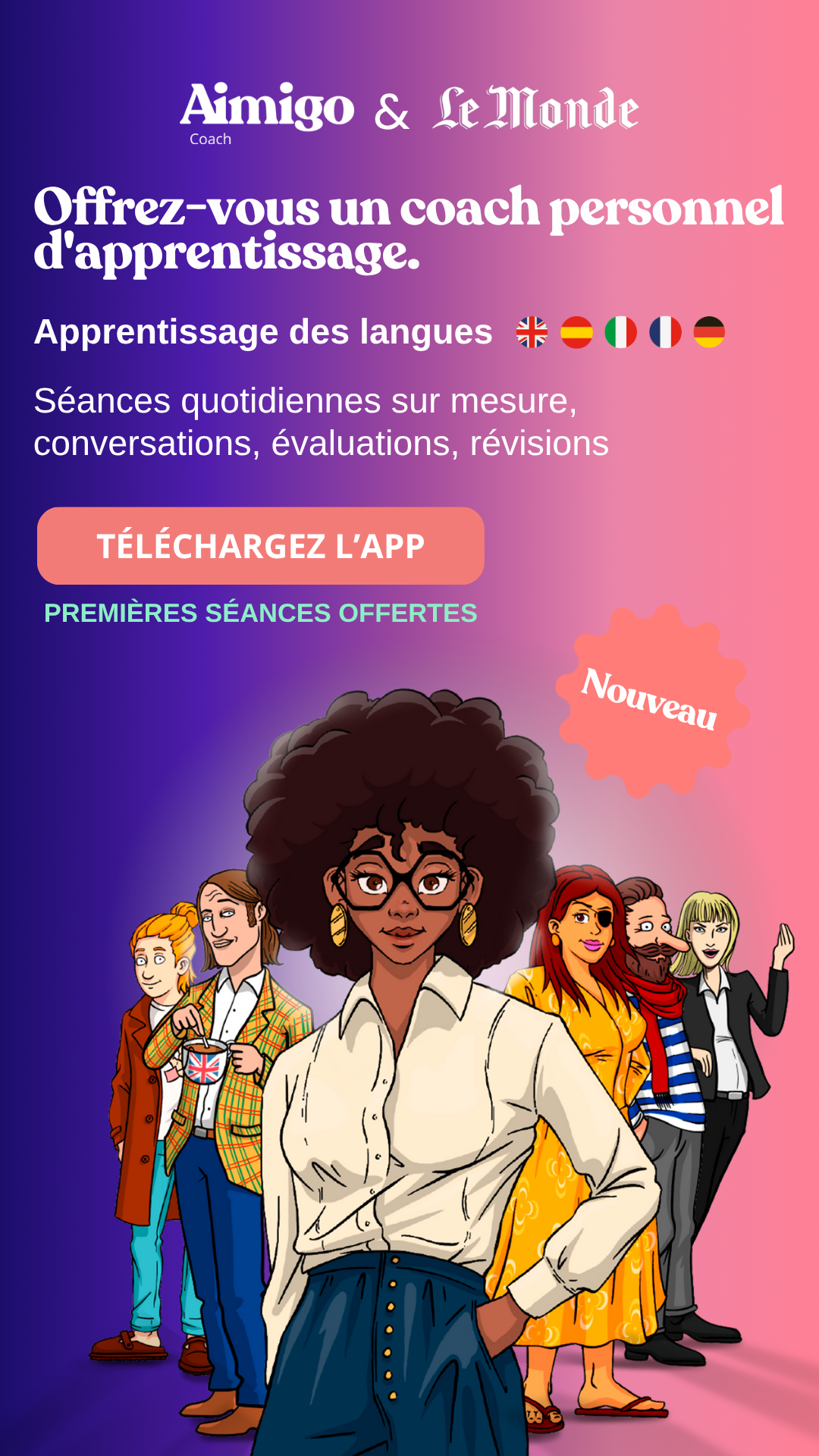 Le Monde Facebook ad