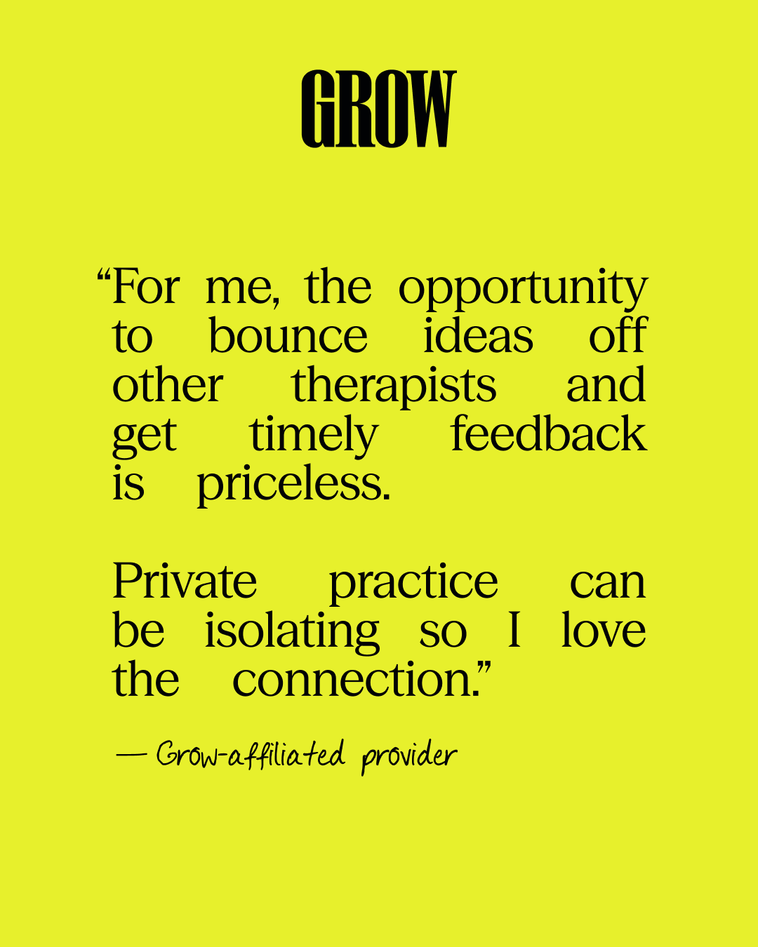 Grow Therapy Facebook ad