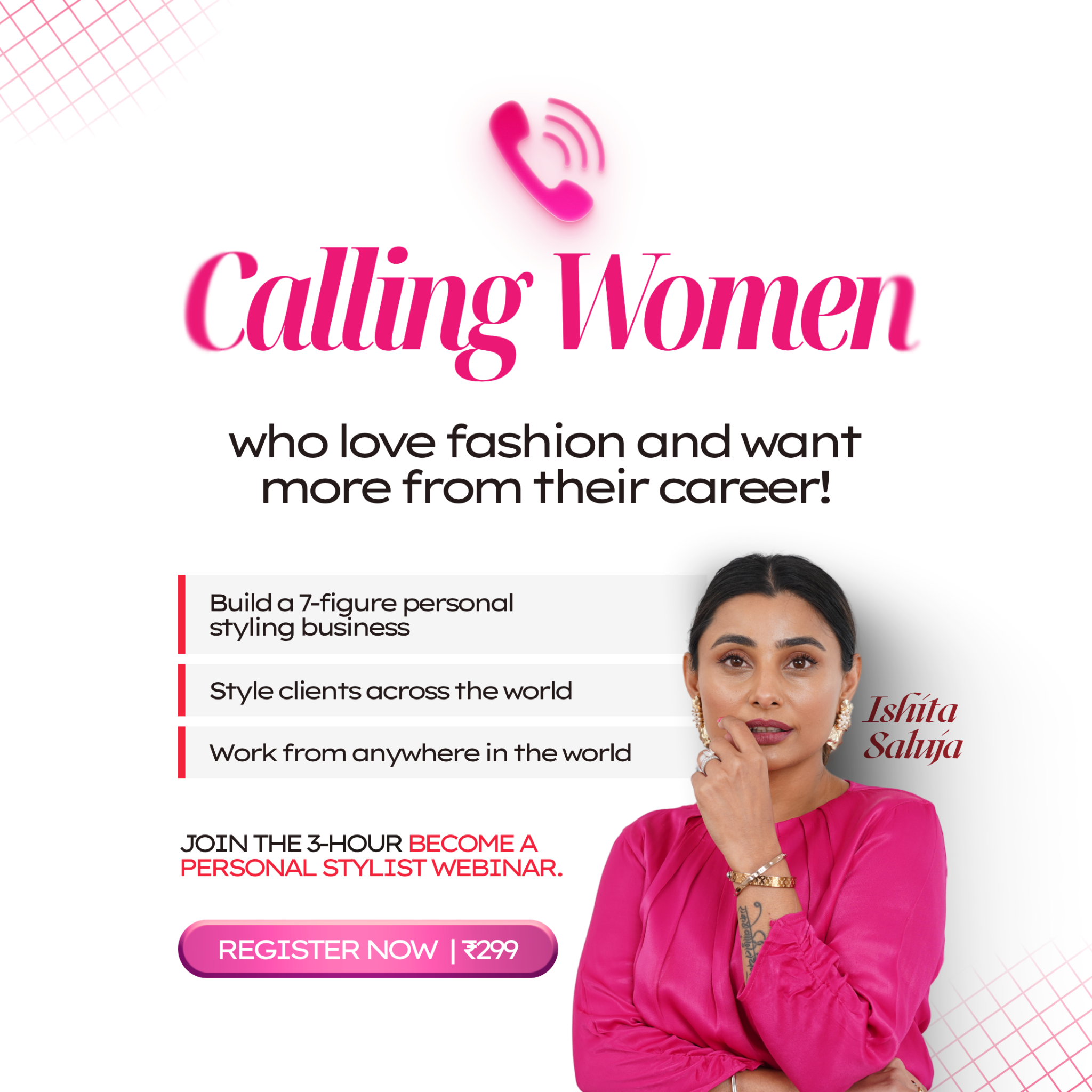 Ishita Saluja Image Consultancy Facebook ad
