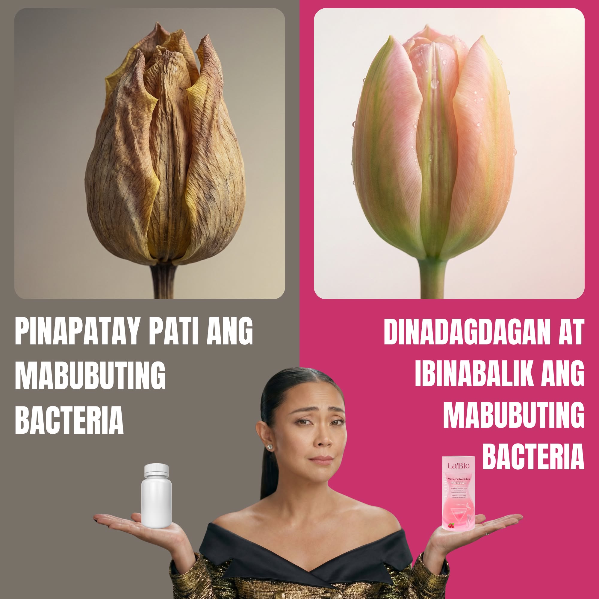La'Bio - Premium Women's Probiotics Facebook ad