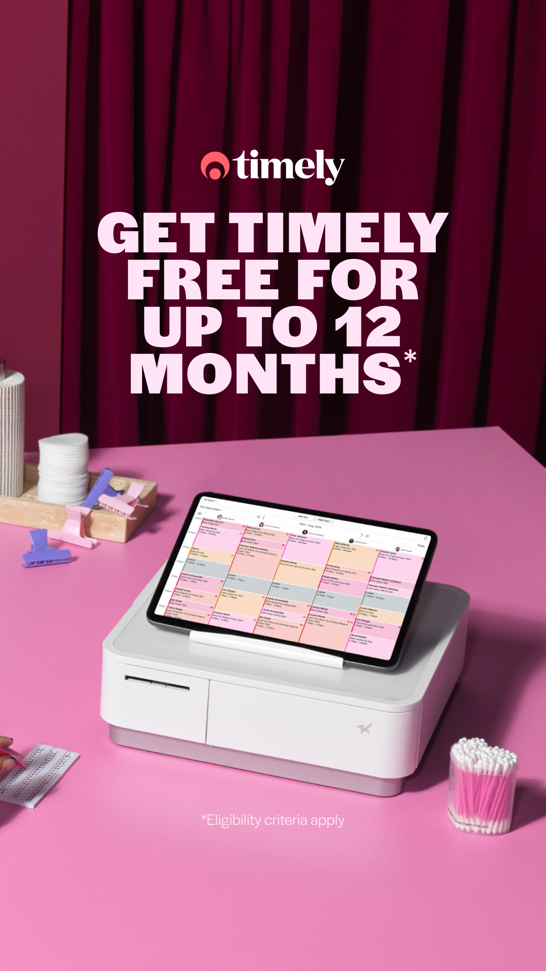 Timely Appointment Software Facebook ad