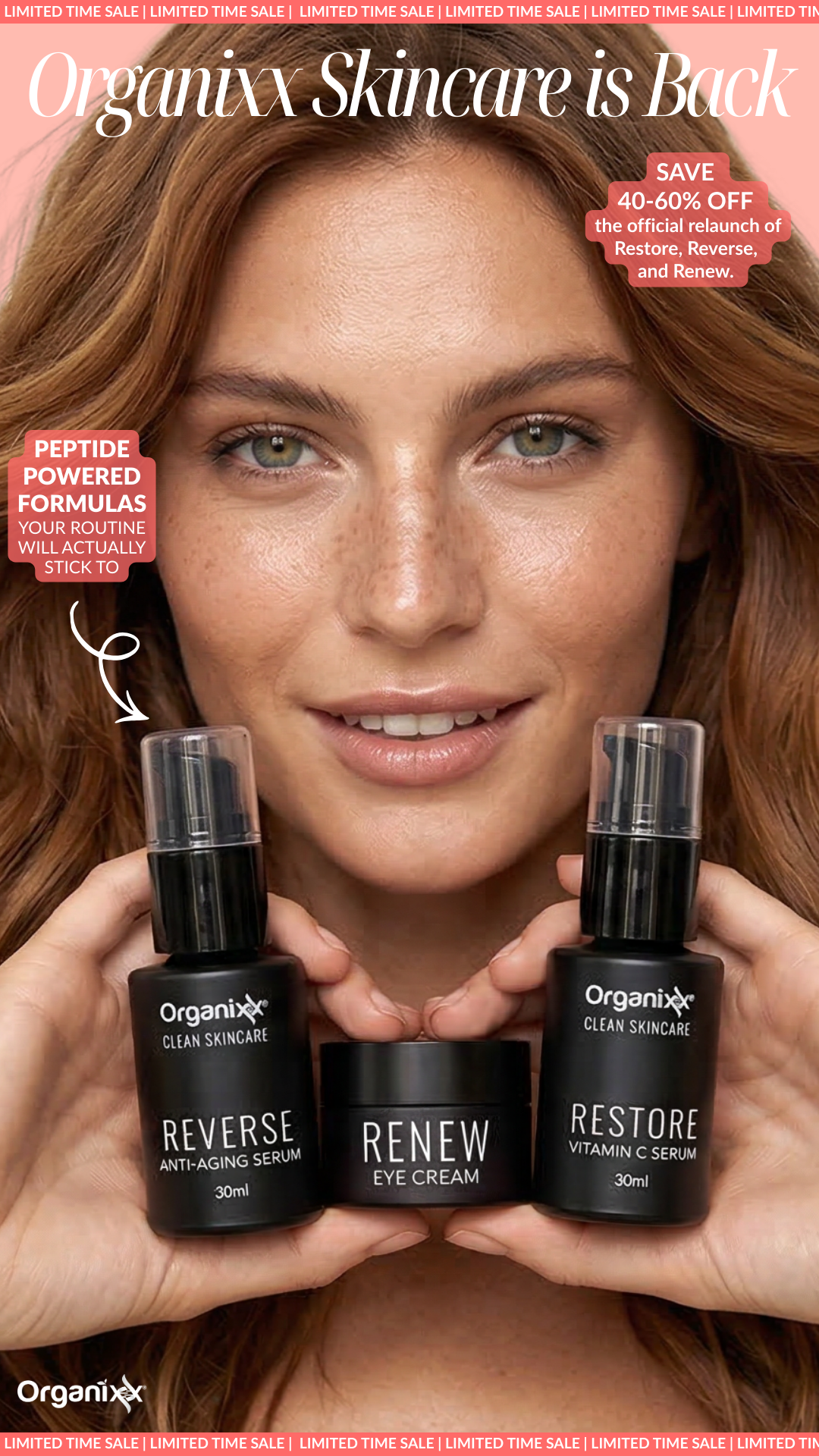 Organixx Facebook ad