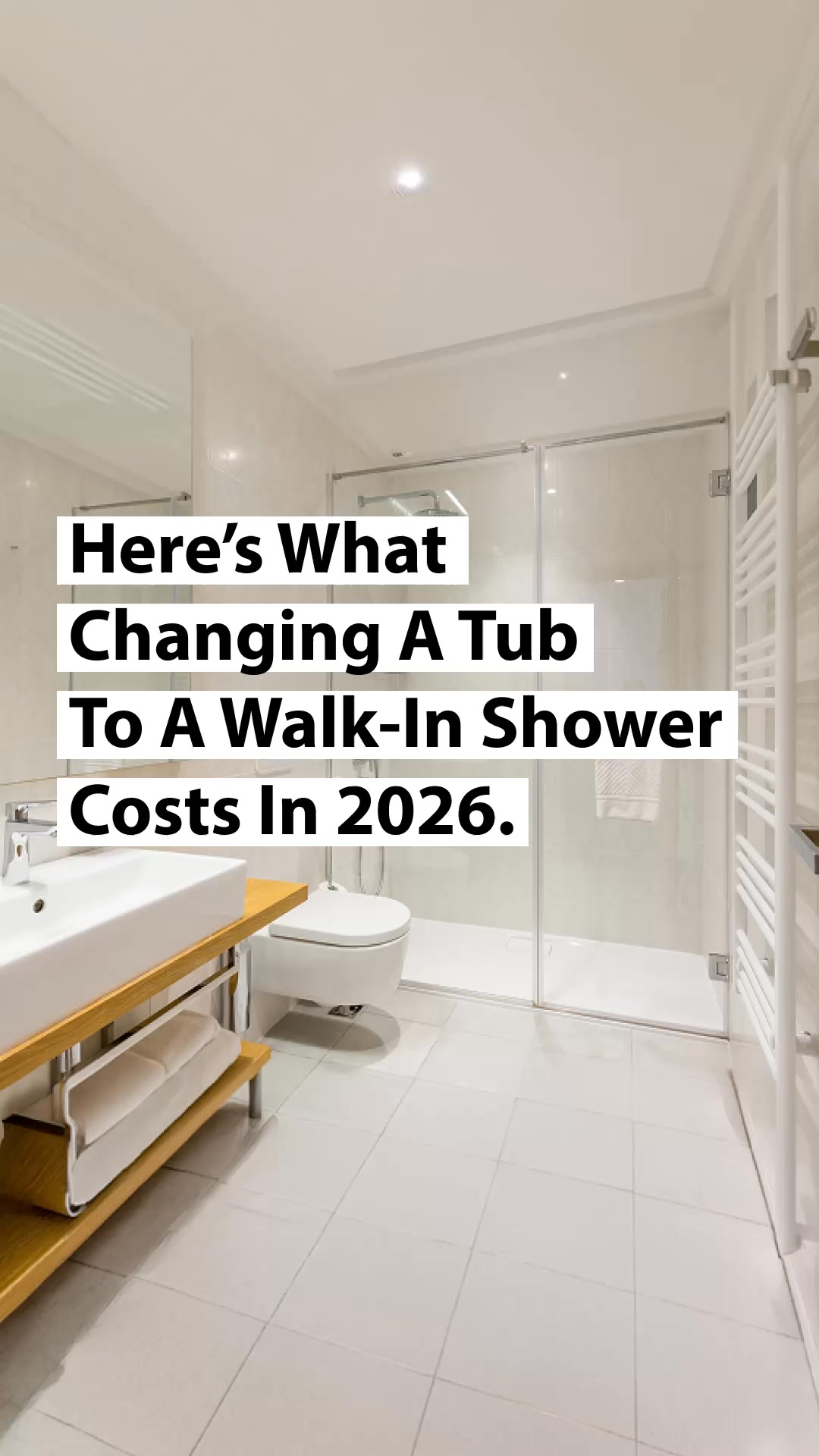 HomeBuddy.com Facebook ad: Here’s What a New Walk-in Shower Should Cost You