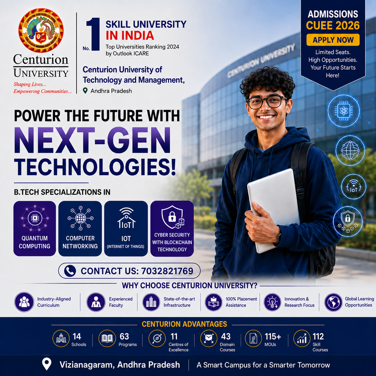 Centurion University, AP Facebook ad