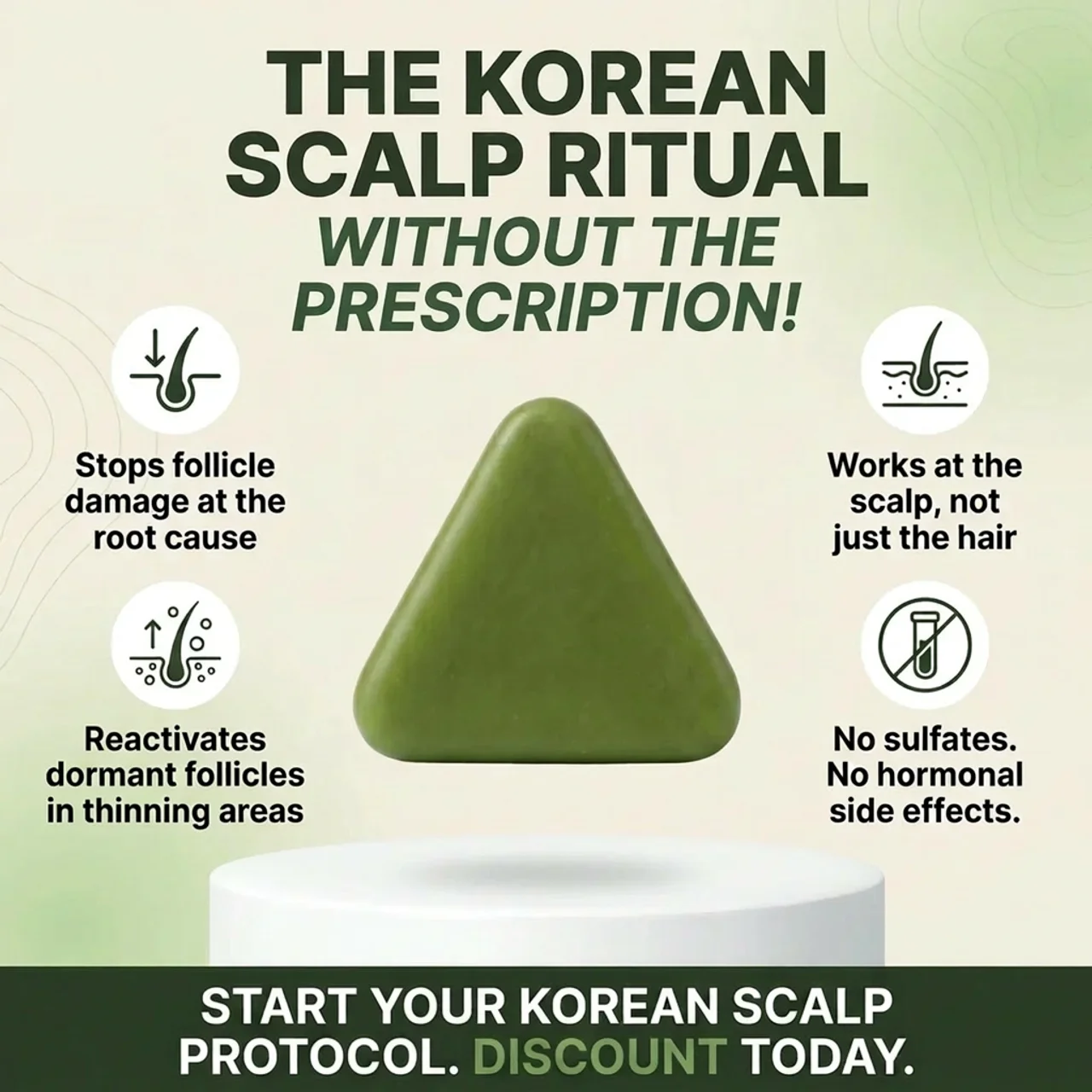 The Men's Hair Code Facebook ad
