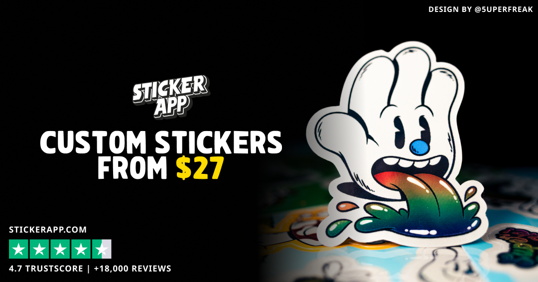 StickerApp Facebook ad