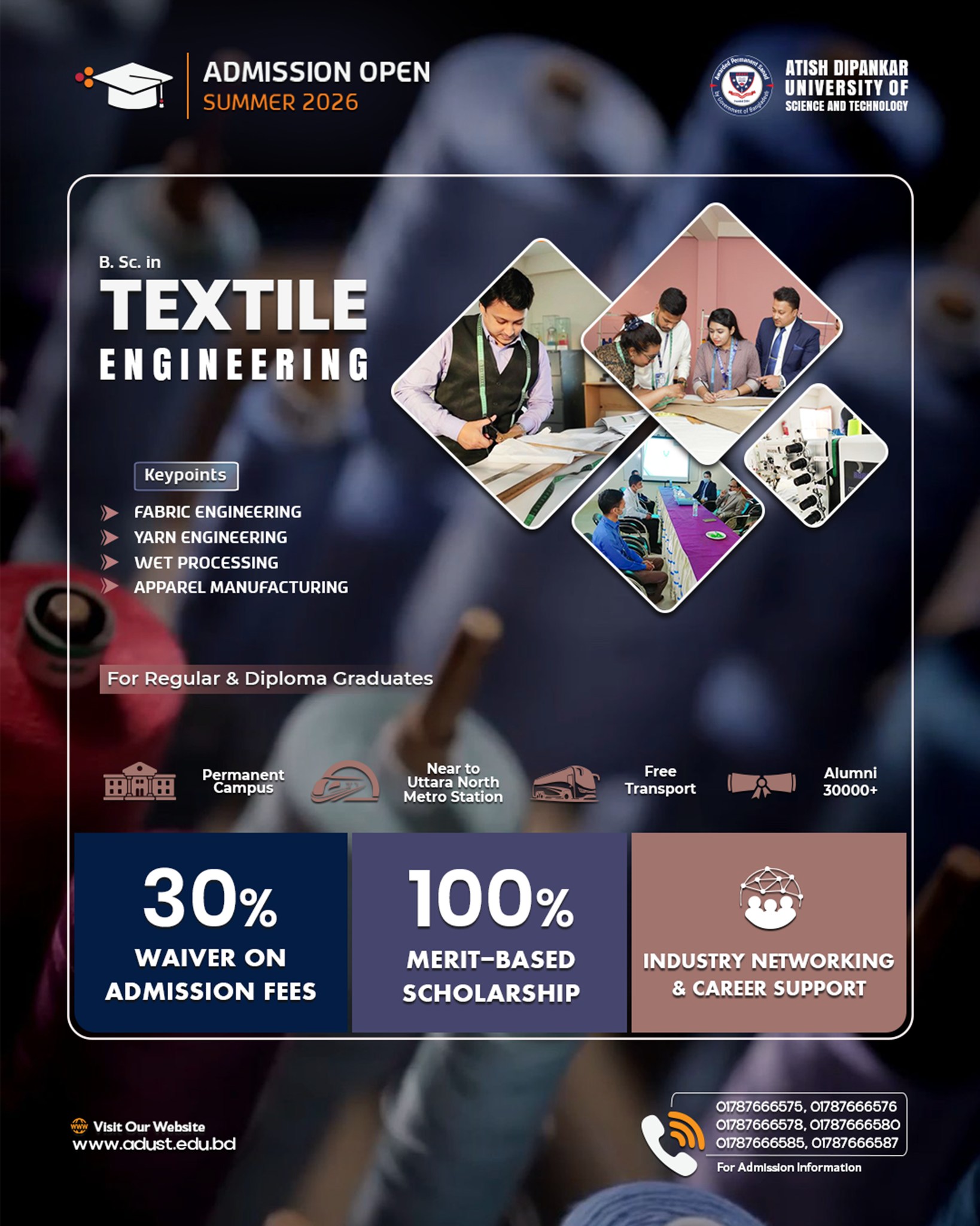 Atish Dipankar University of Science & Technology-ADUST Facebook ad