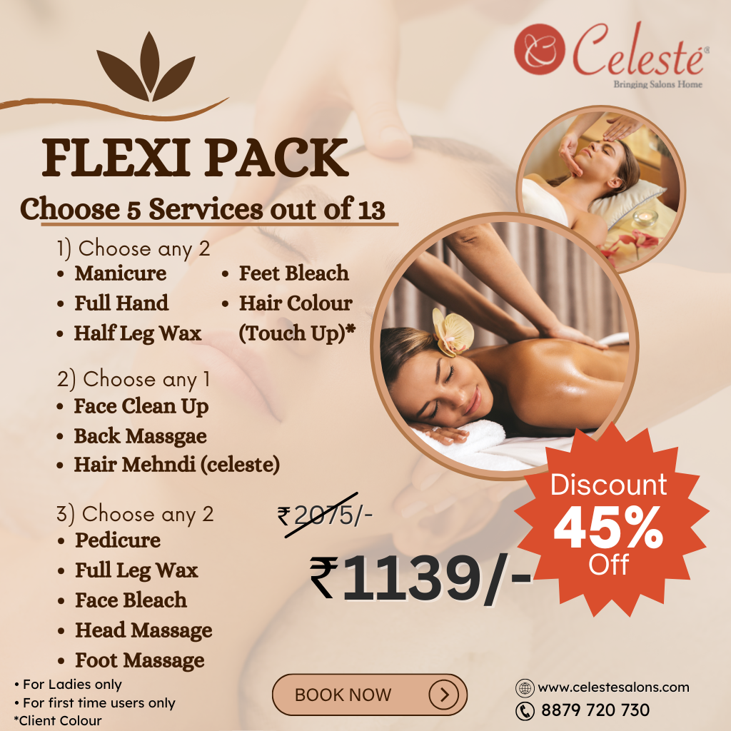 Celeste Salons Facebook ad: Chat with us