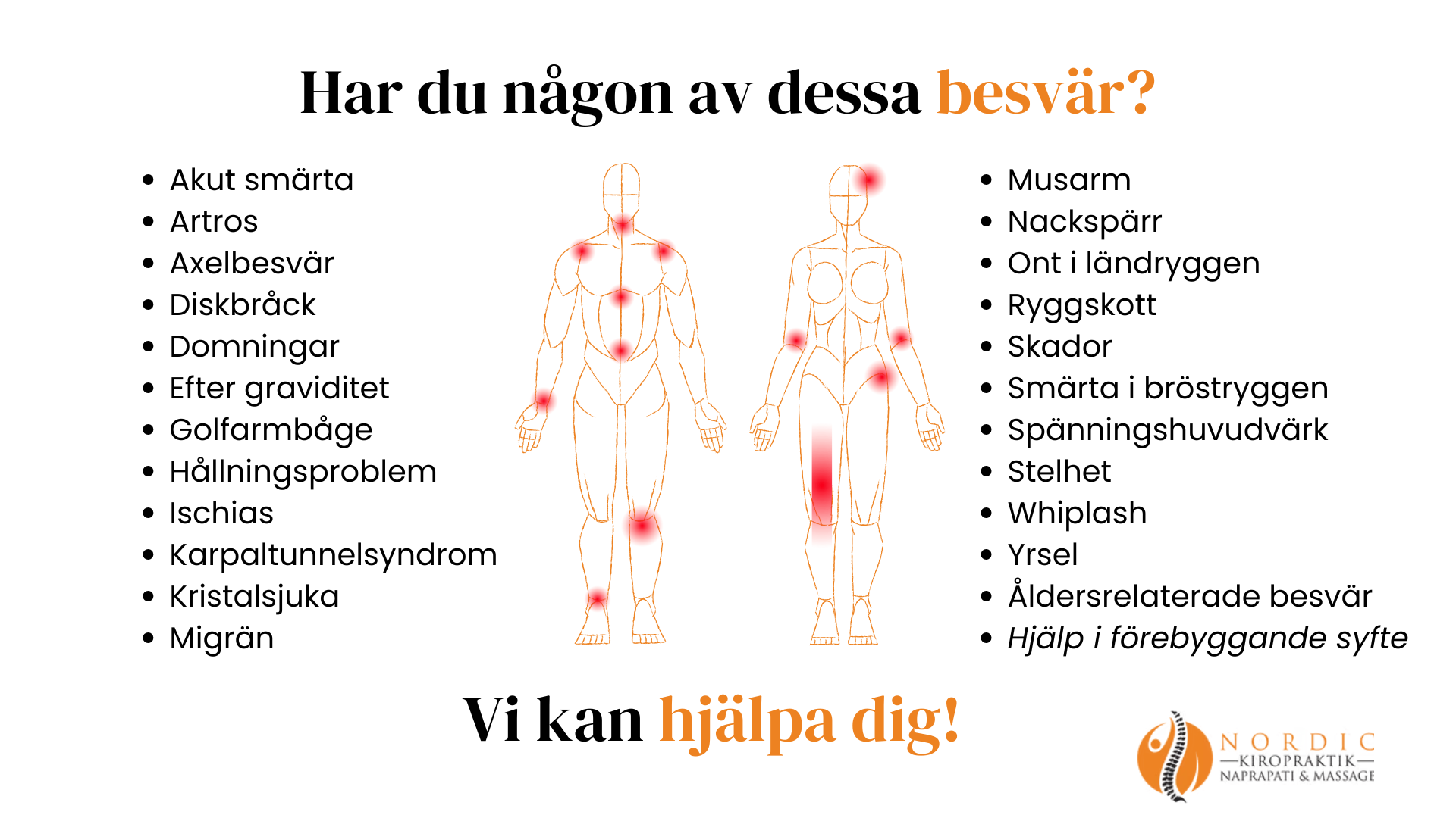 Nordic Kiropraktik Naprapati & Massage Facebook ad