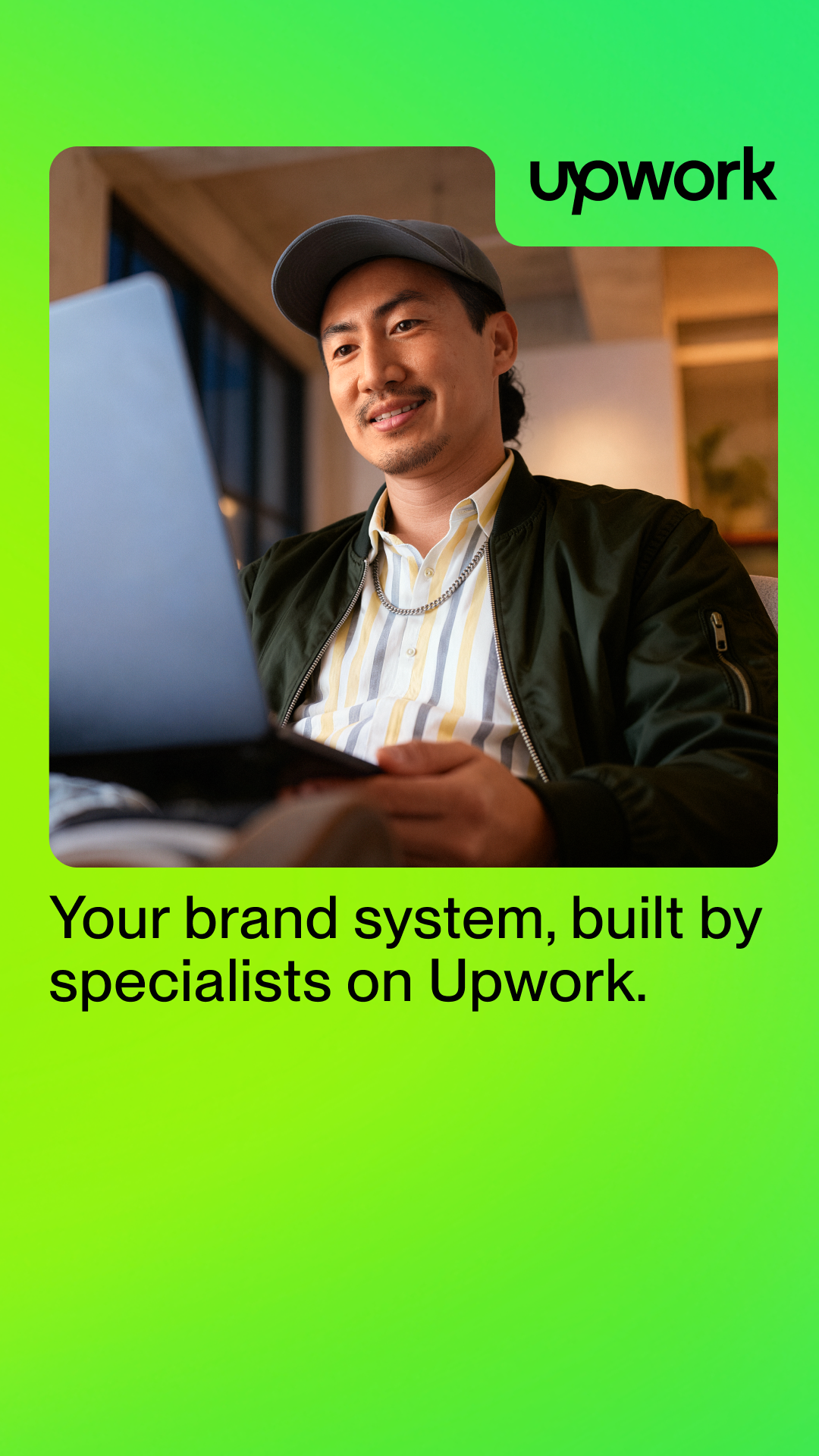 Upwork Facebook ad