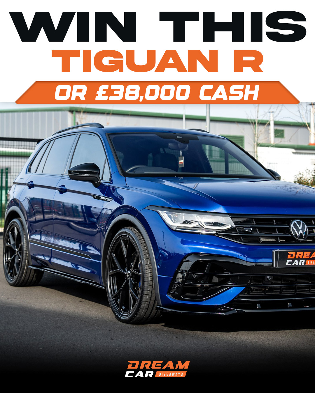 Dream Car Giveaways Facebook ad