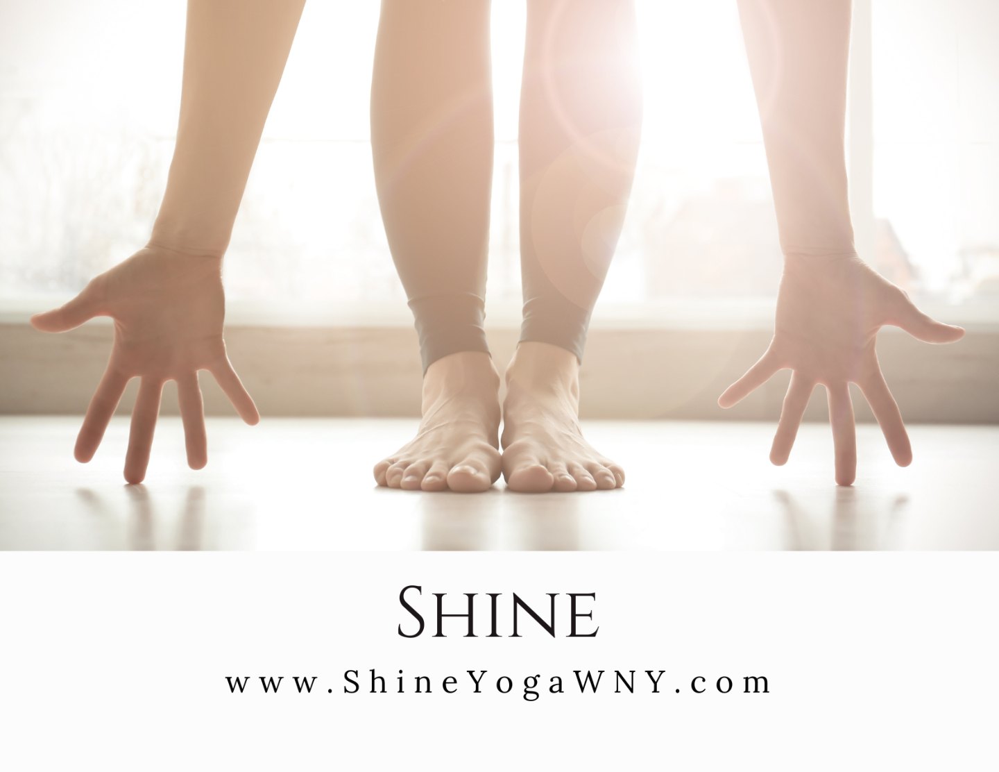 Shine: Yoga, Healing & Education Facebook ad: For us, yoga is personal.