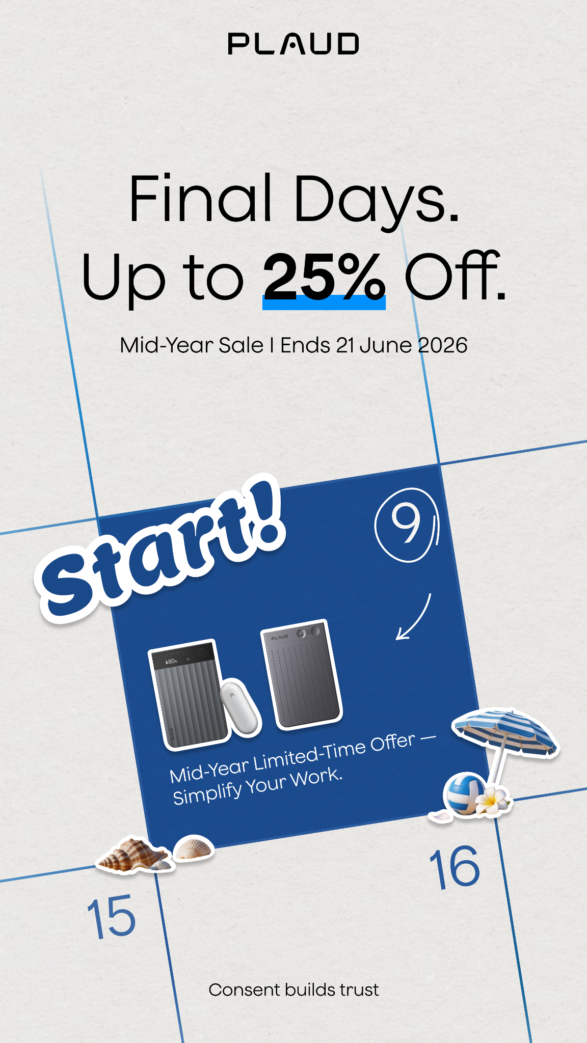Plaud Facebook ad