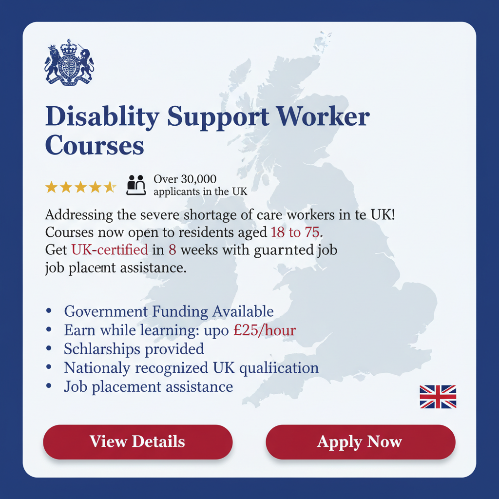 Buchanan McKelvey Maria Facebook ad: Fancy a career that actually matters? Become a Disability…