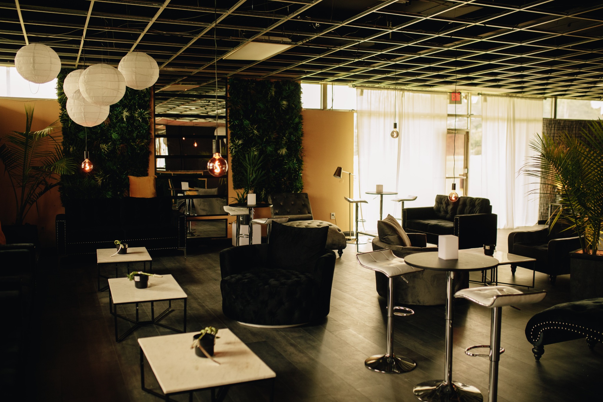 The Luxe District Facebook ad: Charlotte's Newest Event Venue Now Open!
