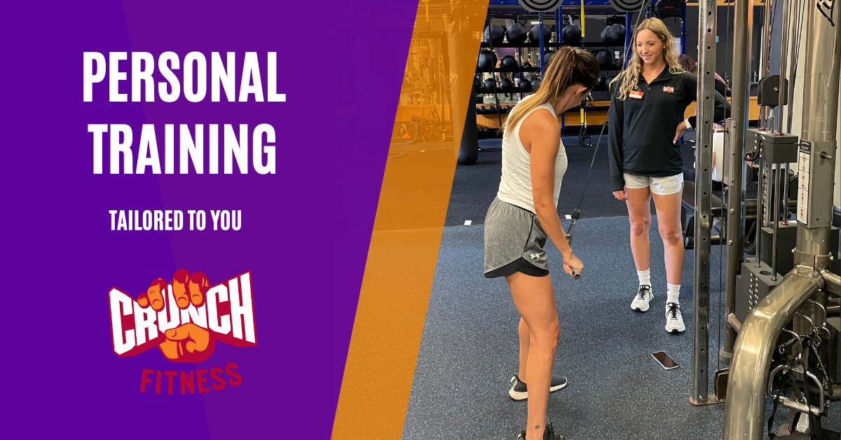 Crunch Fitness Facebook ad