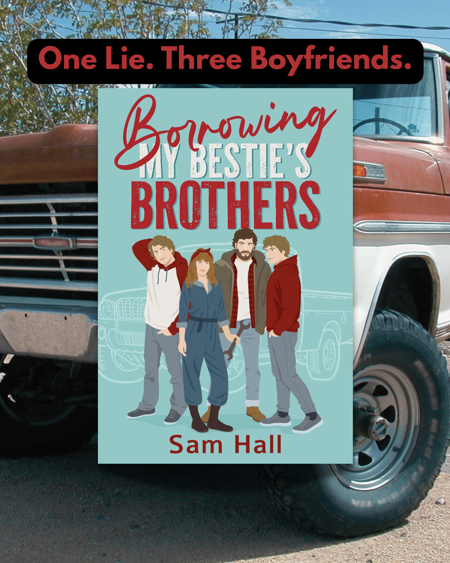 Sam Hall - Romance Author Facebook ad