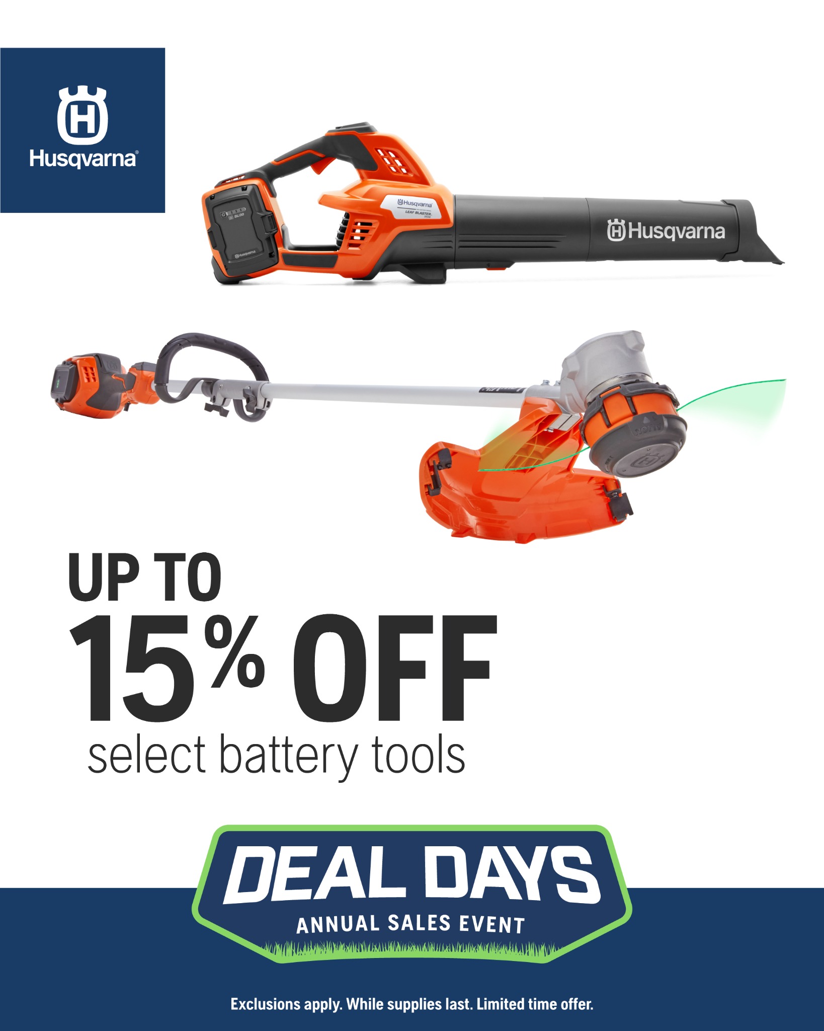 Husqvarna Facebook ad