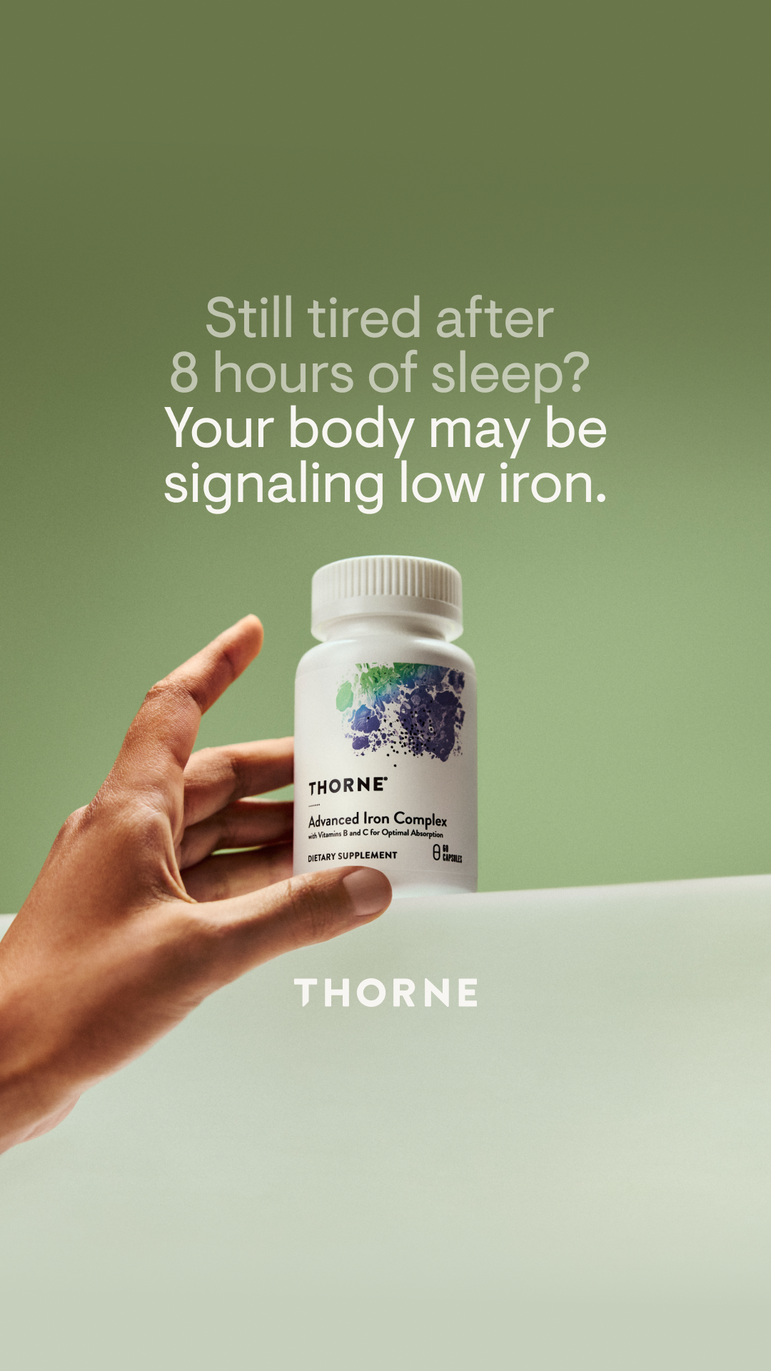 Thorne Facebook ad