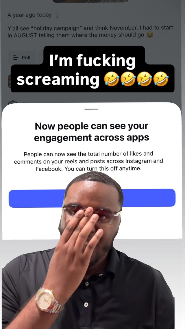 SociaLight Consulting Facebook ad: Meta just turned Facebook into discount IG social…