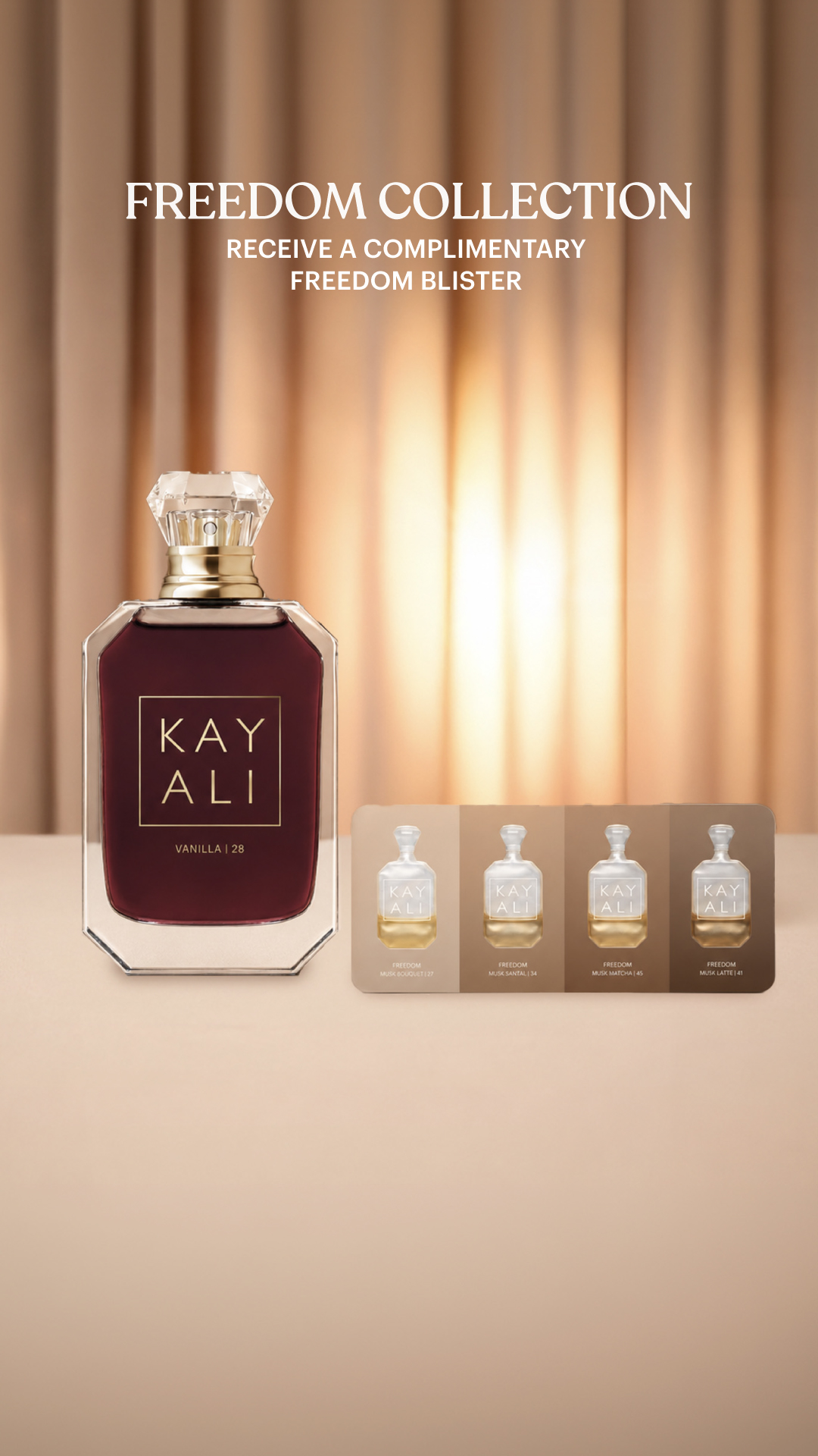 Kayali Facebook ad from May 12, 2026