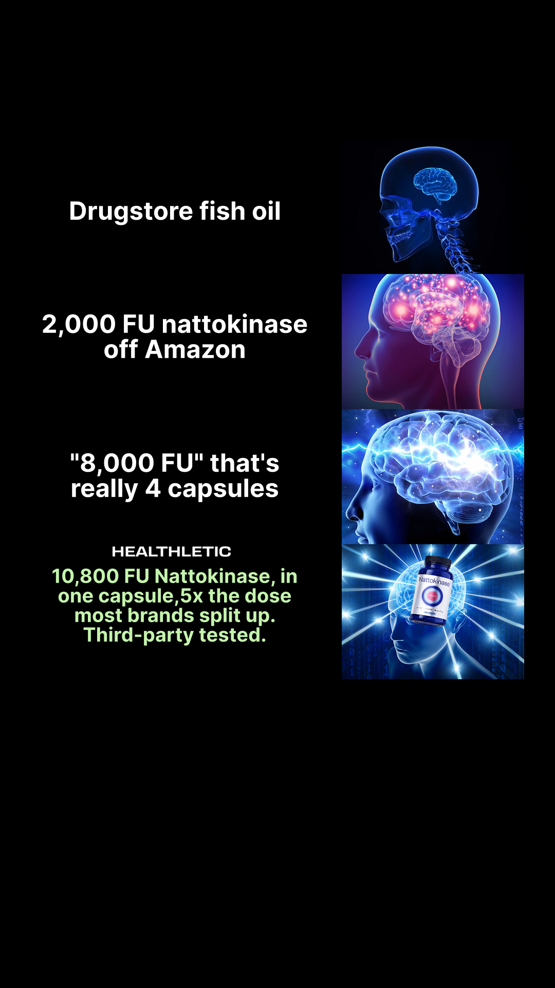 Healthletic Facebook ad