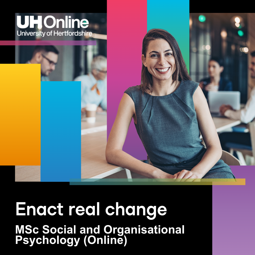 University of Hertfordshire Facebook ad