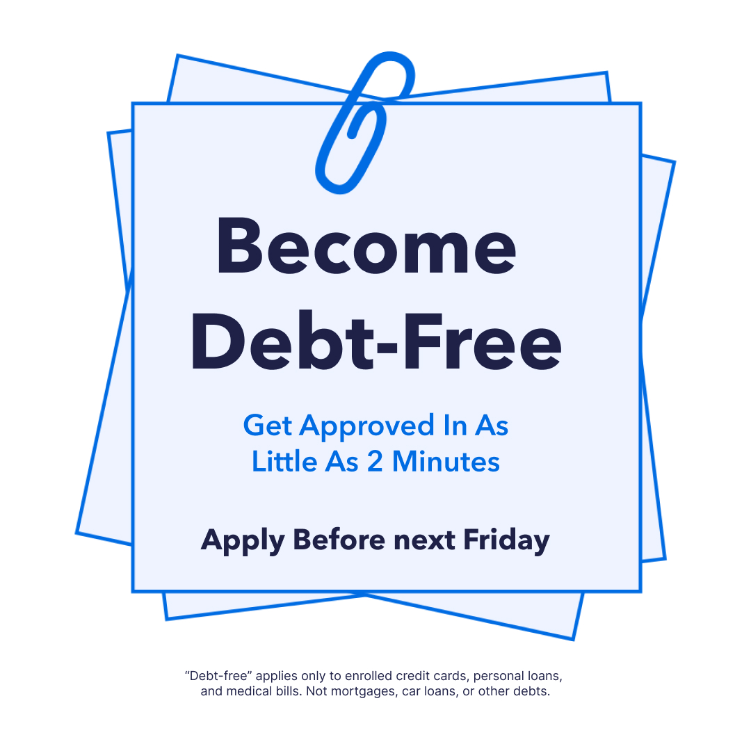 National Debt Relief Facebook ad
