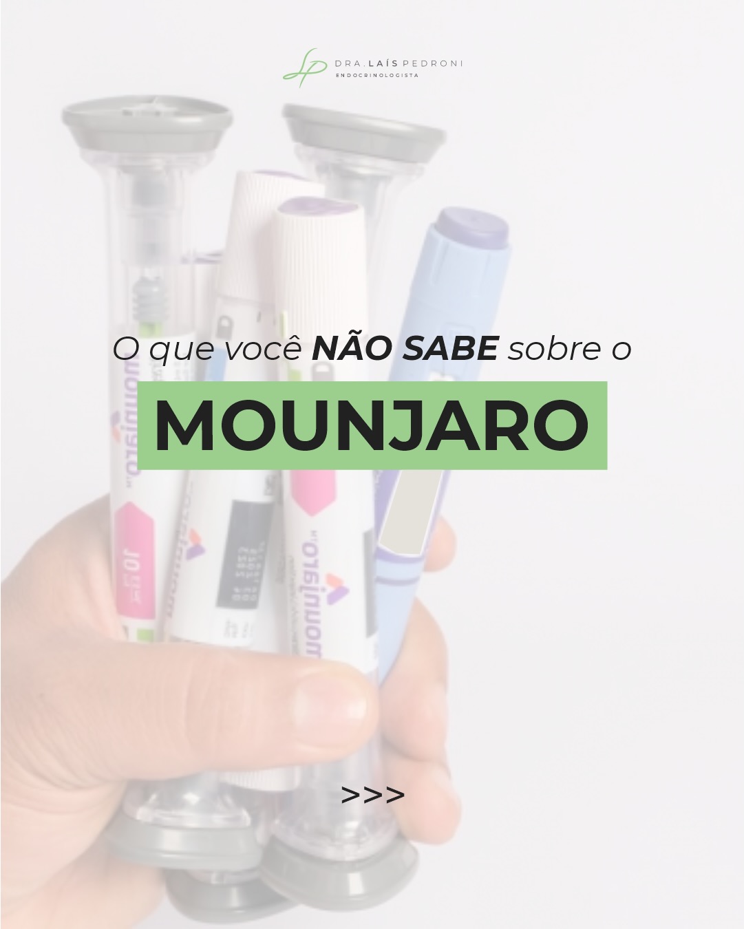 Dra. Laís Pedroni Facebook ad: Compartilhe com alguém que está vendo o Mounjaro…