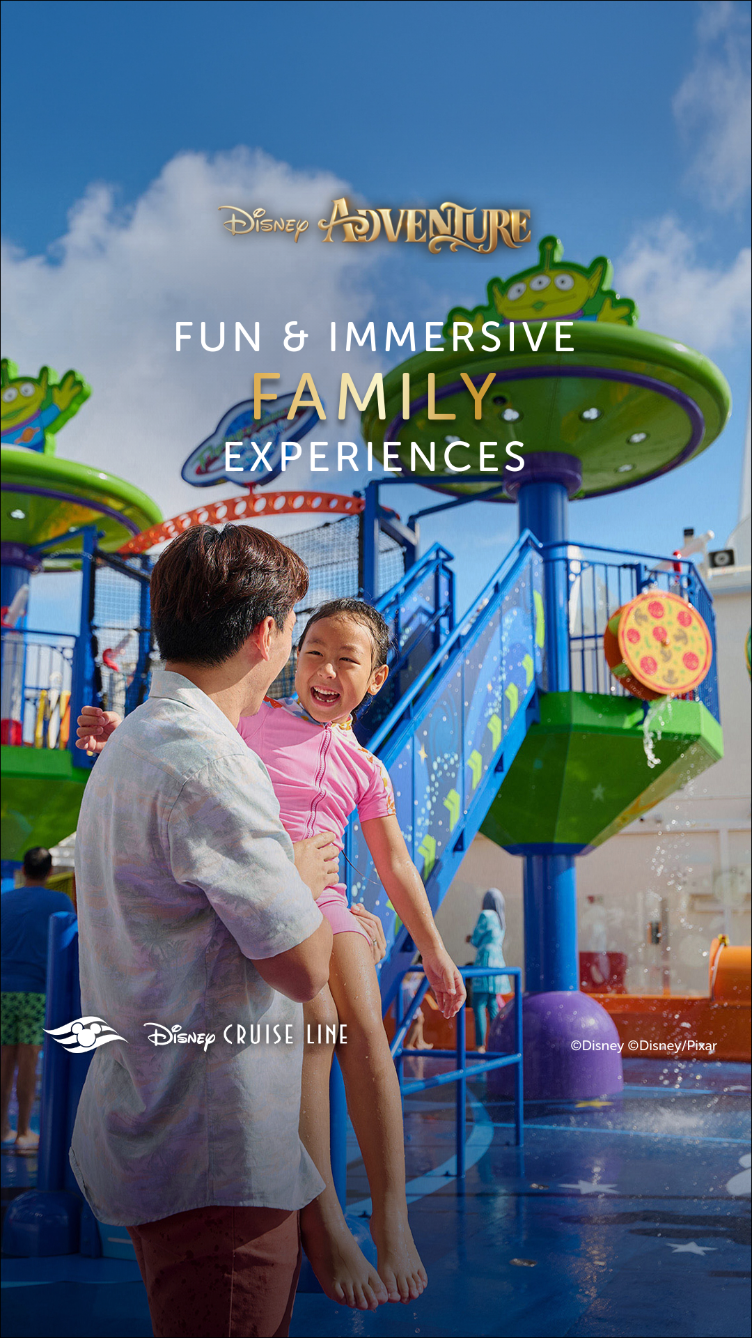 Disney Cruise Line Facebook ad