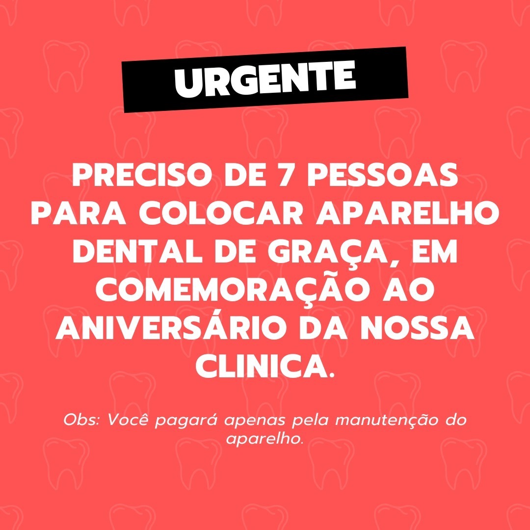 Rio Claro Sorridentes Facebook ad: Diversos benefícios já inclusos